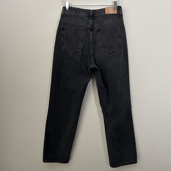 We The Free size 29 The Pacifica high rise slim straight leg jeans charcoal - Picture 6 of 12